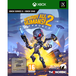 THQ Nordic Destroy All Humans 2! Reprobed, Xbox Series X, T (Teen)