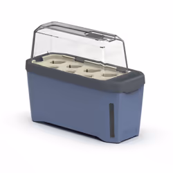 Gusta Garden HARRY HERBS, Pot pour plante, Autonome, Bleu, Rectangle, Intérieur & extérieur, Monochromatique