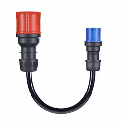 go-e Gemini flex, Noir, Droit, Droit, IP55, 22 kW, 16 A