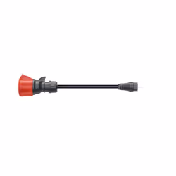 go-e CH-04-02 multiprise 0,3 m 1 sortie(s) CA Intérieure Noir, Rouge