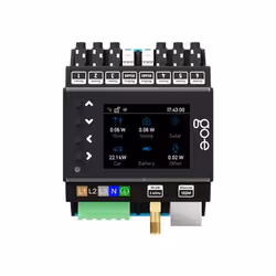 go-e CH-30-01, Interrupteur du contrôleur, Noir, 230 V, 230 - 400 V, 50 Hz, 72 mm