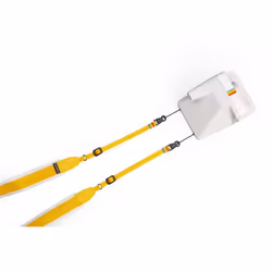 Polaroid 6052, Appareil photographique à développement instantané, Coton, Polyester, Jaune, Chine, Fits Polaroid Now+, Now, O ...