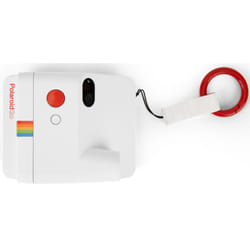 Polaroid 6158 sangle Appareil photographique à développement instantané Métal, Nylon Rouge, Blanc