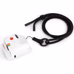 Polaroid 6162, Appareil photographique à développement instantané, Coton, Polyester, Noir, Chine, Polaroid GO, 75 cm