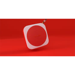 Polaroid PLRMUSICP19081RED enceinte portable Rouge, Blanc