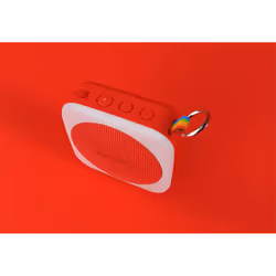 Polaroid PLRMUSICP19081RED enceinte portable Rouge, Blanc