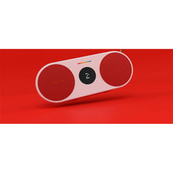 Polaroid PLRMUSICP29086RED enceinte portable Rouge, Blanc
