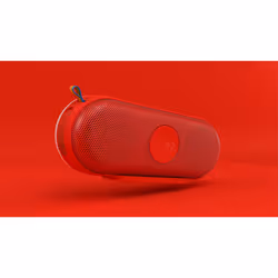 Polaroid PLRMUSICP29086RED enceinte portable Rouge, Blanc