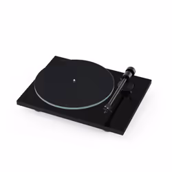 Pro-Ject T1 BT, Tourne-disque entraîné par courroie, Noir, 33,45 tr/min, 65 dB, 21,9 cm, 2,2 cm