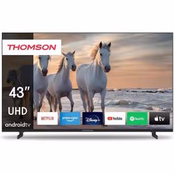 Thomson 43UA5S13, 109,2 cm (43"), 3840 x 2160 pixels, LED, Smart TV, Wifi, Noir