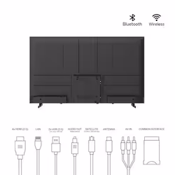 Thomson 55UA5S13, 139,7 cm (55"), 3840 x 2160 pixels, LED, Smart TV, Wifi, Noir
