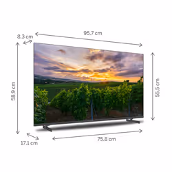 Thomson 43QA2S13 TV 43" 4K Ultra HD Smart TV Gris - Vue supplémentaire 4