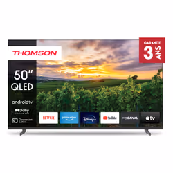 Thomson 50QA2S13, 127 cm (50"), 3840 x 2160 pixels, LCD, Smart TV, Wifi, Gris
