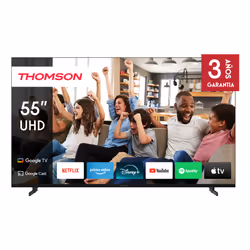 Thomson 55UG4S14, 139,7 cm (55"), 3840 x 2160 pixels, LCD, Smart TV, Wifi, Noir