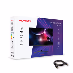 Thomson M24FG2Y14 écran plat de PC 23.8" Full HD LED Noir - Vue supplémentaire 7