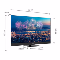 Thomson 43QG6C14 TV 43" 4K Ultra HD Smart TV Wifi Noir