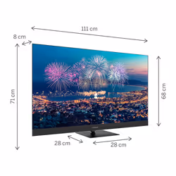 Thomson 50QG6C14 TV 50" 4K Ultra HD Smart TV Wifi Noir