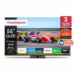 Thomson 55QG7C14, 139,7 cm (55"), 3840 x 2160 pixels, QLED, Smart TV, Wifi, Noir