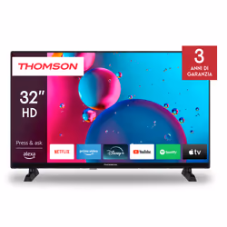 Thomson 9120106662962, 81,3 cm (32"), 1366 x 768 pixels, HD, Smart TV, Wifi, Noir