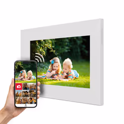 Thomson F07W cadre photos numériques Blanc 17,8 cm (7") Écran tactile Wifi - Vue supplémentaire 3