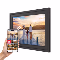 Thomson F10 cadre photos numériques Noir 25,6 cm (10.1") Écran tactile Wifi - Vue supplémentaire 2