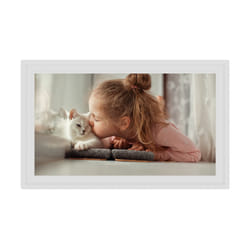 Thomson F15W cadre photos numériques Blanc 39,6 cm (15.6") Écran tactile Wifi