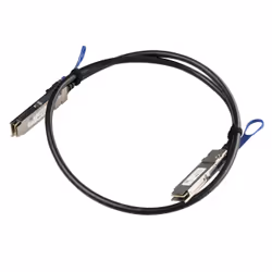 Mikrotik XQ+DA0001, 1 m, QSFP+ to QSFP+ / QSFP28 to QSFP28, QSFP+ to QSFP+ / QSFP28 to QSFP28, Mâle/Mâle, Noir, 100 Gbit/s