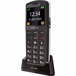 Beafon SL260 LTE, Barre, SIM unique, 5,59 cm (2.2"), Bluetooth, 800 mAh, Noir, Argent