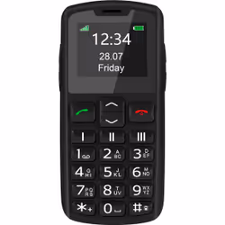 Beafon SL230, Barre, SIM unique, 4,57 cm (1.8"), Bluetooth, 800 mAh, Noir
