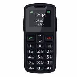 Beafon SL230 LTE, Barre, SIM unique, 4,57 cm (1.8"), Bluetooth, 800 mAh, Noir