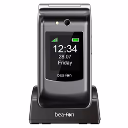 Beafon SL646, Clapet, SIM unique, 7,11 cm (2.8"), Bluetooth, 1000 mAh, Anthracite