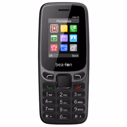 Beafon C80 LTE, Barre, Double SIM, 4,5 cm (1.77"), Bluetooth, 800 mAh, Noir, Gris