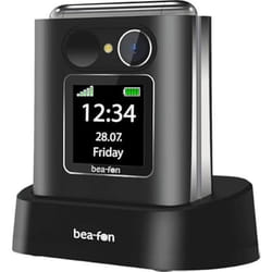 Beafon Fold10 Noir, Argent Téléphone pour seniors