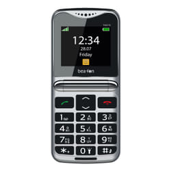 Beafon Fold 10 LTE 5,59 cm (2.2") 95 g Noir, Argent Téléphone pour seniors