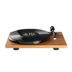 Pro-Ject E1 BT Tourne-disque entraîné par courroie Noir, Noyer Semi-automatique