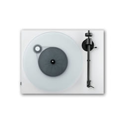 Pro-Ject T1 EVO Tourne-disque entraîné par courroie Noir, Blanc