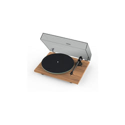 Platine Bluetooth - PRO-JECT - T1 Evo BT - Préamplificateur intégré - Cellule Ortofon OM10 - Noyer