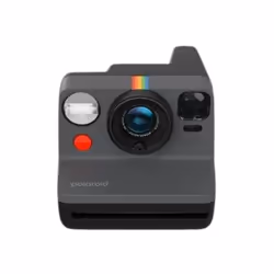 Polaroid Now, Noir, Auto, 0.4 - 1.3 m, Polaroid App, LED, USB Type-C