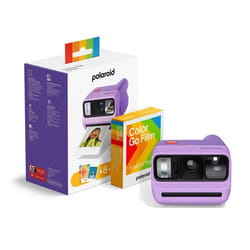 Polaroid Go Generation 3 + Color Film Bundle Violet
