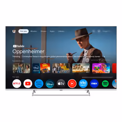 Strong SRT65UG8773C, 165,1 cm (65"), 3840 x 2160 pixels, QLED, Smart TV, Wifi, Métallique, Argent