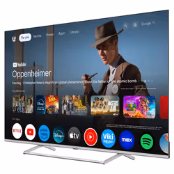Strong SRT65UG8773C TV 165,1 cm (65") 4K Ultra HD Smart TV Wifi Métallique, Argent 400 cd/m²