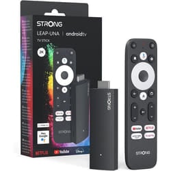 STRONG - LEAP-UNA+ - Streaming Box Google TV FHD - Chromecast - Wifi 5 - Bluetooth - Assistant Vocal Google - Dolby - HDR - Netflix
