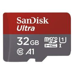 Carte Mémoire microSDHC - SanDisk - Ultra 32GB - Vitesse de Lecture 98MB/s - Classe 10 - U1