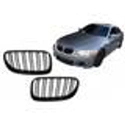 Grilles Calandre pour BMW Série 3 E92 E93 Coupé Cabrio LCI 2010-2015 Double Bande