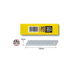 Olfa - couteau de rechange 100x18mm / lame cassable 50 lames