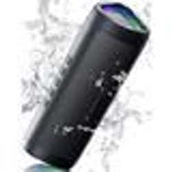 Enceinte Bluetooth Portative - Haut-parleur Bluetooth 5.3 sans fil-Extra Bass imperméable IPX5 - stéréo autonomie - 20 heure
