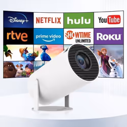 Mini vidéoprojecteur - HIPPUS - HY300 - Android 11.0 - 720p - WiFi 5G/Bluetooth 5.0