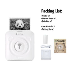 Imprimante de poche - Péripage - A6 - Thermique - Bluetooth - Blanc