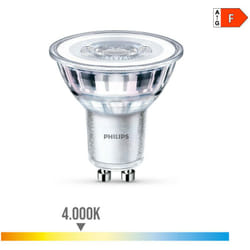 Ampoule Led Gu10 4.6w 390lm 4000k Lumière Du Jour ø5x5.4cm Philips