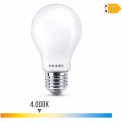 Ampoule Led Standard E27 8,5w 1055lm 4000k Lumière Neutre. Taille: Ø6x10.4cm (diamètre/hauteur) 15000h. Ac 220-240v Classe Én ...